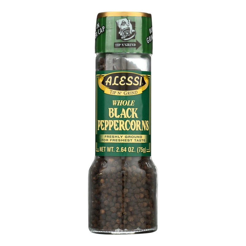 Alessi - Grinder - Whole Black Peppercorns - Large - 2.64 Oz - Orca Market