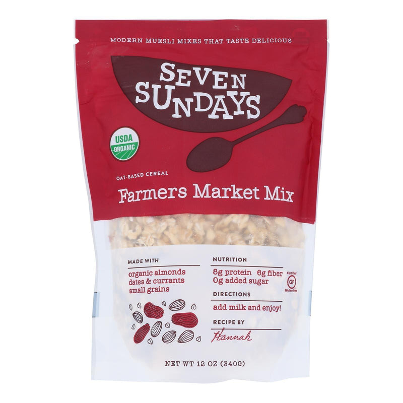 Seven Sundays - Muesli Farmers Market Mix - Case Of 6 - 12 Oz - Orca Market