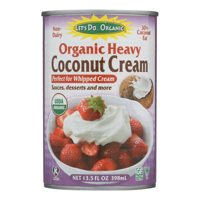 Let's Do Organic Coconut Cream - Organic - Heavy - Case Of 12 - 13.5 Fl Oz - Orca Market