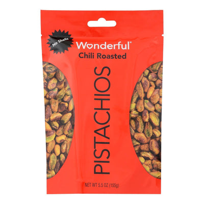 Wonderful Pistachios - Pistachios Chili No Shell - Case Of 10 - 5.5 Oz - Orca Market