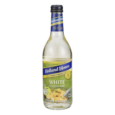 Holland House Holland House White Cooking Wine - White - Case Of 12 - 16 Fl Oz. - Orca Market