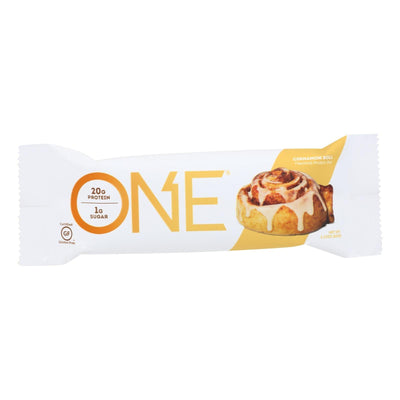 One Cinnamon Roll Protein Bar - Case Of 12 - 60 Grm - Orca Market