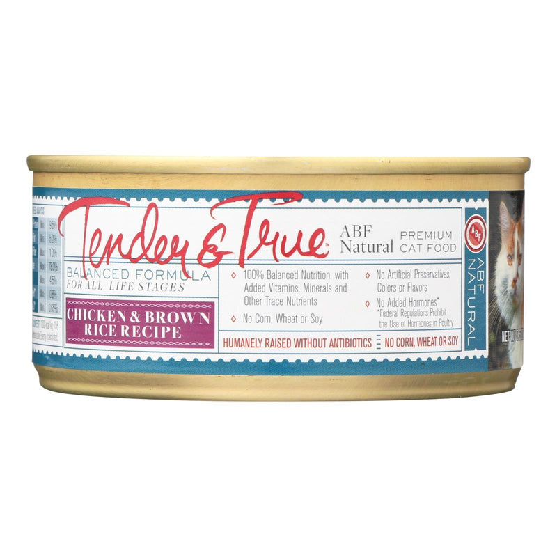 Tender & True Cat Food Chicken And Brown Rice - Case Of 24 - 5.5 Oz - Orca Market