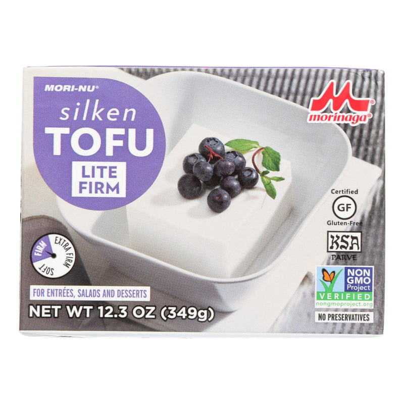 Mori-nu Silken Tofu - Lite Firm - Case Of 12 - 12.3 Oz. - Orca Market