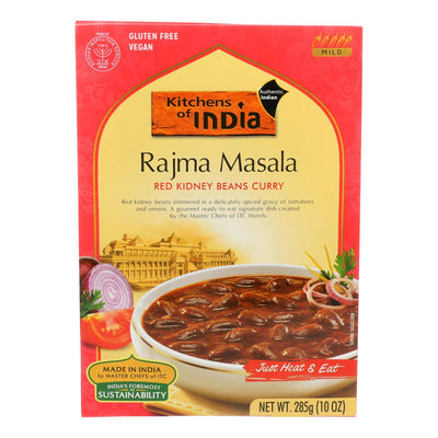 Kitchen Of India Dinner - Red Kidney Beans Curry - Rajma Masala - 10 Oz - Case Of 6 - Orca Market