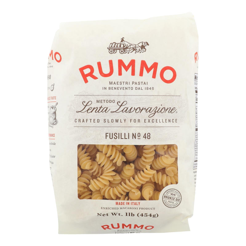 Rummo - Pasta Fusilli - Case Of 12-16 Oz - Orca Market