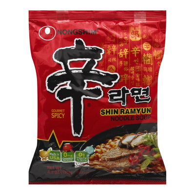 Nong Shim Shin Ramyun - Meal Noodle - Case Of 10 - 4.2 Oz. - Orca Market