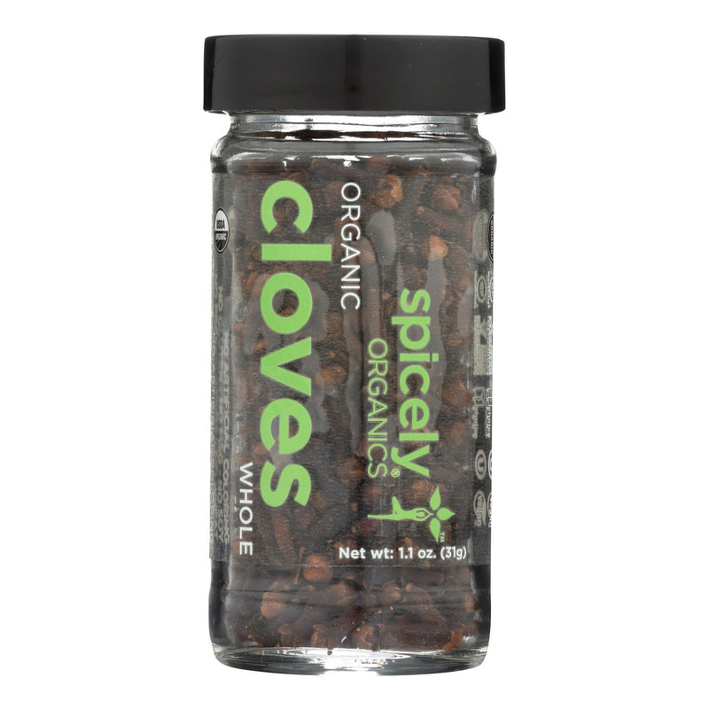 Spicely Organics - Organic Cloves - Whole - Case Of 3 - 1.1 Oz. - Orca Market