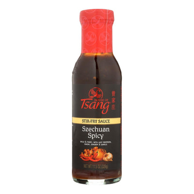 House Of Tsang - Szechuan Spicy Stir-fry Sauce - Case Of 6 - 11.5 Oz. - Orca Market