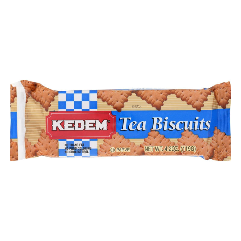 Kedem Tea Biscuits - Plain - Case Of 24 - 4.2 Oz. - Orca Market