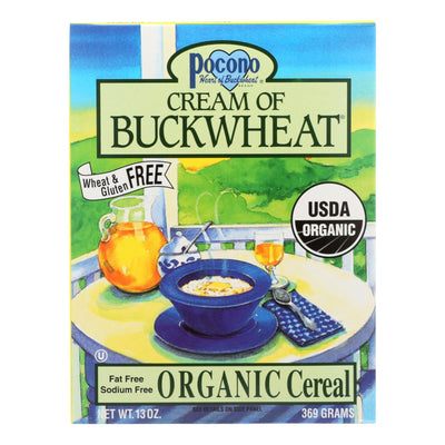 Pocono Cream Of Buckwheat - Organic - Case Of 6 - 13 Oz. - Orca Market