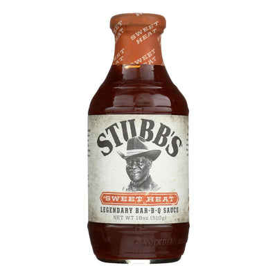 Stubb's Bbq Sauce - Sweet Heat - Case Of 6 - 18 Oz. - Orca Market