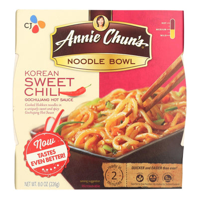 Annie Chun's Korean Sweet Chili Noodle Bowl - Case Of 6 - 7.9 Oz. - Orca Market