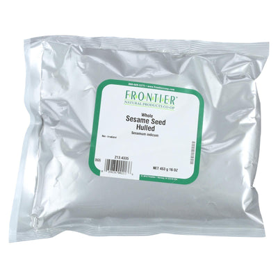 Frontier Herb Sesame Seeds Hulled - Single Bulk Item - 1lb - Orca Market