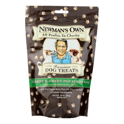 Newman's Own Organics Turkey And Sweet Potato Treats - Organic - Case Of 6 - 10 Oz. - Orca Market