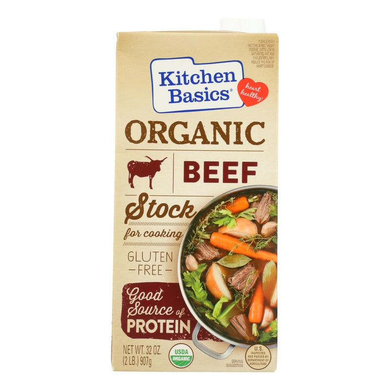 Kitchen Basics Beef Stock - Case Of 12 - 32 Fl Oz. - Orca Market