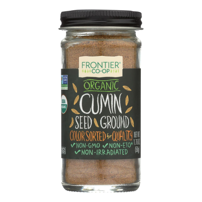 Frontier Herb Cumin Seed - Organic - Ground - 1.76 Oz - Orca Market