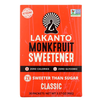 Lakanto - Monkfruit Sweetener - Classic - Case Of 8 - 3.17 Oz. - Orca Market