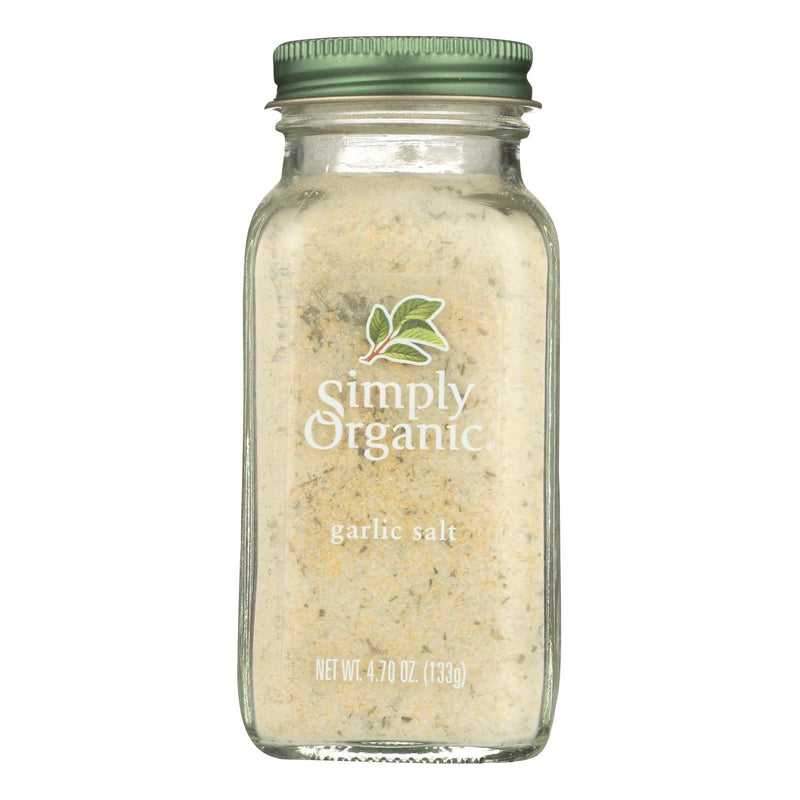 Simply Organic Garlic Salt - Organic - 4.7 Oz - Orca Market