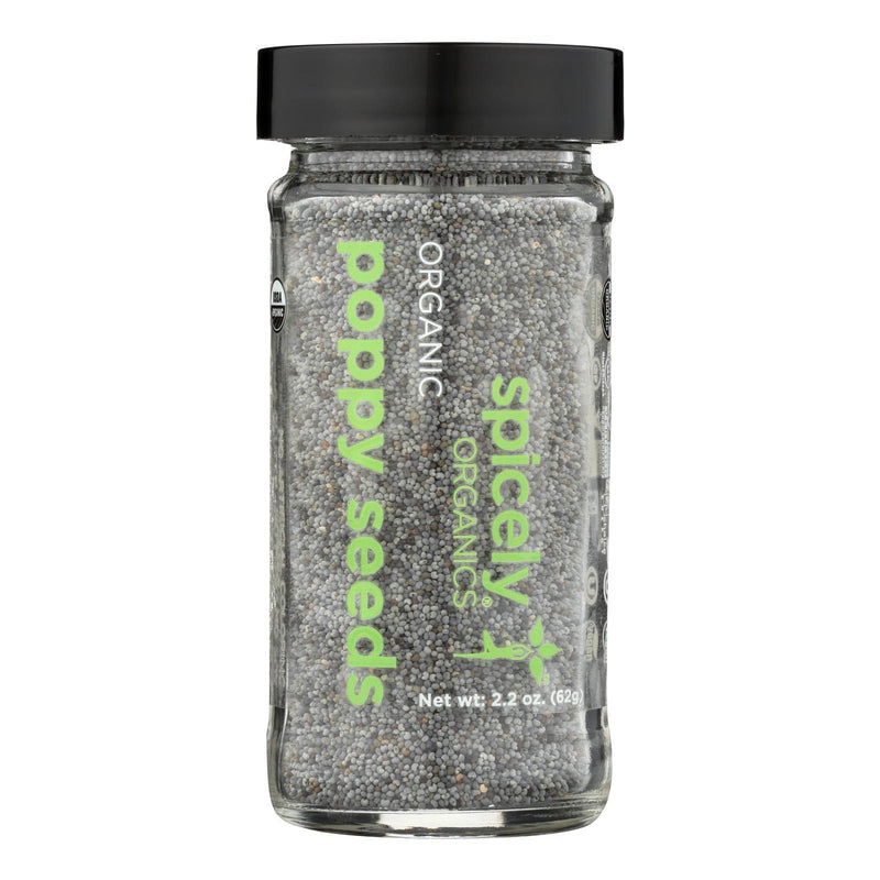 Spicely Organics - Poppy Seeds - Case Of 3 - 2.2 Oz - Orca Market