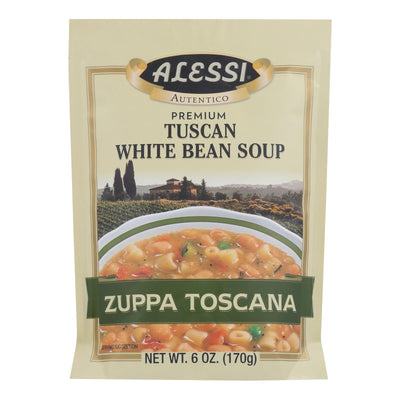 Alessi - Tuscan - White Bean Soup - Case Of 6 - 6 Oz. - Orca Market