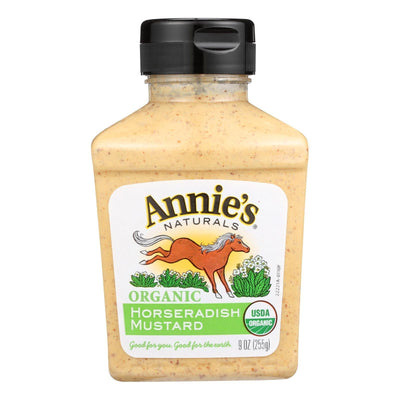 Annie's Naturals Organic Horseradish Mustard - Case Of 12 - 9 Oz. - Orca Market