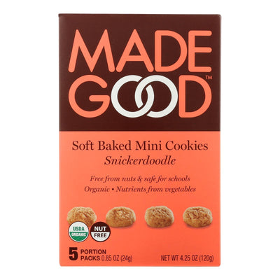 Made Good - Cookies Soft Mini Snickerdoodle - Case Of 6 - 4.25 Oz - Orca Market