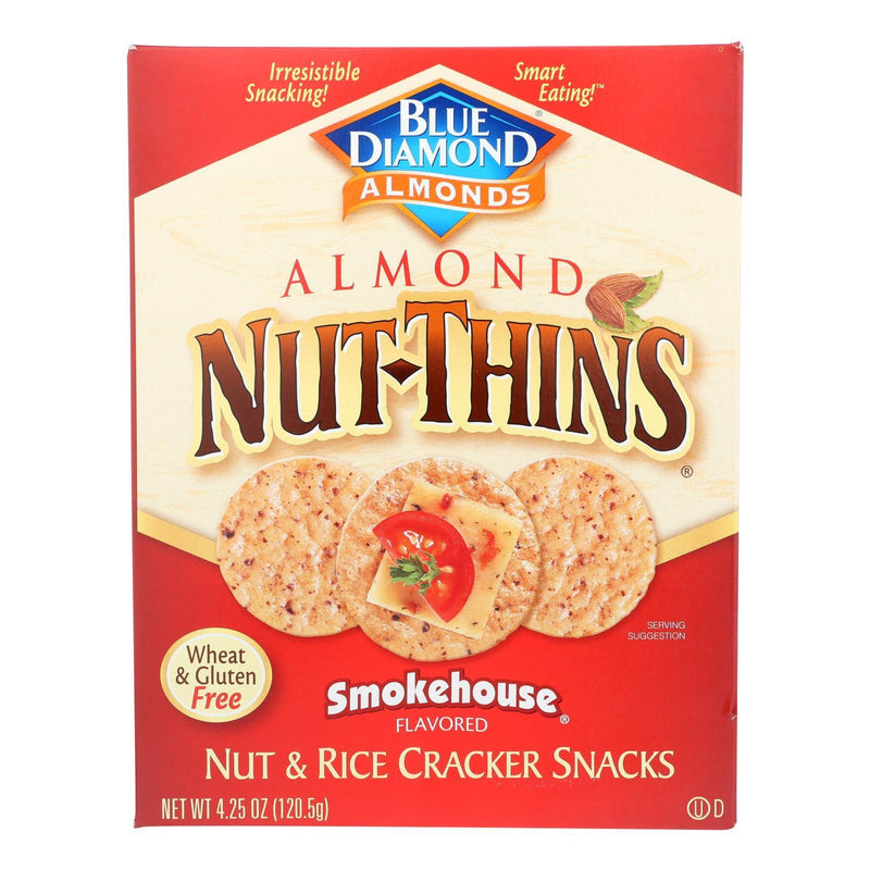 Blue Diamond - Nut Thins - Smokehouse - Case Of 12 - 4.25 Oz. - Orca Market