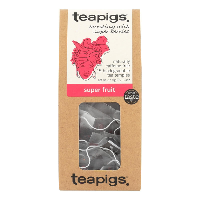 Teapigs Super Fruits Bursting With Super Berries Tea - Case Of 6 - 15 Ct - Orca Market