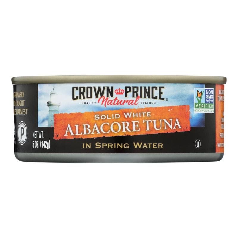 Crown Prince Albacore Tuna In Spring Water - Solid White - Case Of 12 - 5 Oz. - Orca Market