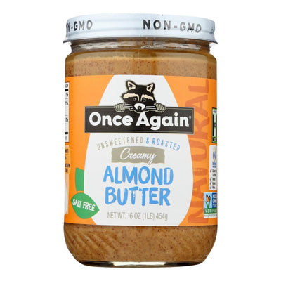 Once Again - Almond Butter Smth Ns - Case Of 6-16 Oz - Orca Market