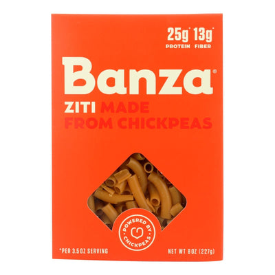 Banza Ziti Chickpea Pasta - Case Of 6 - 8 Oz - Orca Market