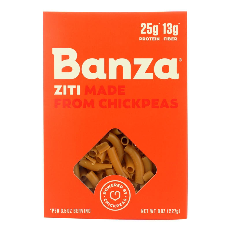 Banza Ziti Chickpea Pasta - Case Of 6 - 8 Oz - Orca Market