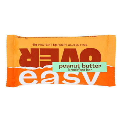 Over Easy - Breakfast Bar Peanut Butter - Case Of 12-1.8 Oz - Orca Market