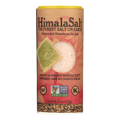 Himalasalt Primordial Himalayan Sea Salt - Fine Grain - Shaker - 6 Oz - Case Of 6 - Orca Market