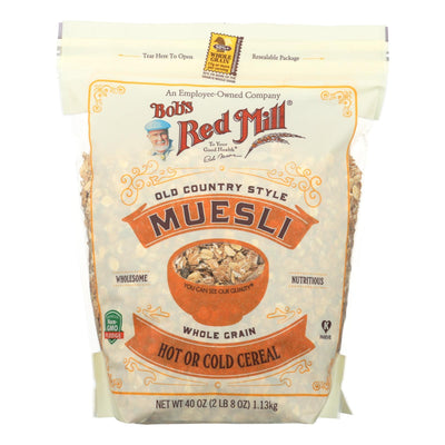 Bob's Red Mill - Cereal - Muesli - Hot Or Cold - Case Of 4 - 40 Oz - Orca Market