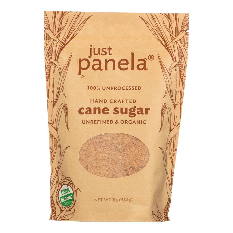 Just Panela Handcrafted Unrefined & Organic Cane Sugar - Case Of 8 - 16 Oz - Orca Market