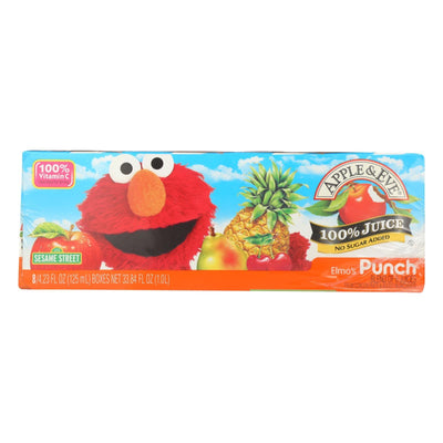 Apple And Eve Sesame Street Juice Elmo's Punch - Case Of 6 - 6 Bags - Orca Market