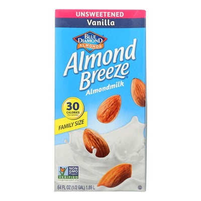 Almond Breeze - Almond Milk - Unsweetened Vanilla - Case Of 8 - 64 Fl Oz. - Orca Market