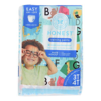 The Honest Company - Training Pants Abc 3t-4t - 1 Each - 23 Ct - Orca Market