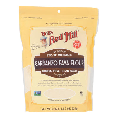 Bob's Red Mill - Flour Garbanzo/fava Gluten Free - Case Of 4 - 22 Oz - Orca Market