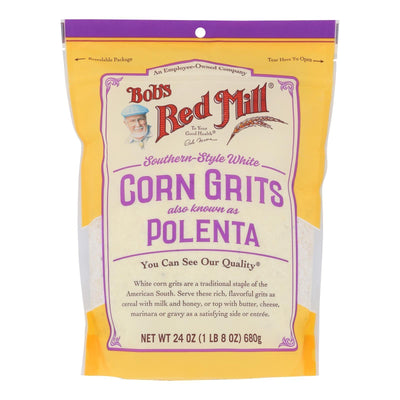 Bob's Red Mill - Grits White Corn - Case Of 4 - 24 Oz - Orca Market