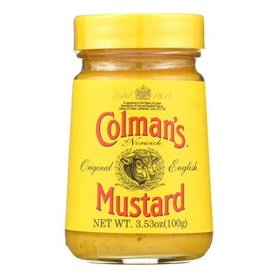 Colman Original English Mustard - Case Of 8 - 3.53 Oz. - Orca Market