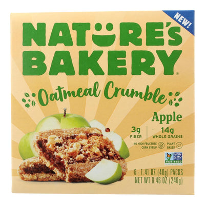 Nature's Bakery - Oatmeal Crumble Apple - Case Of 6 - 8.46 Oz - Orca Market