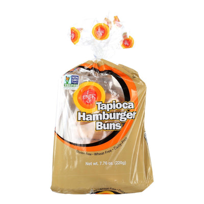 Ener-g Foods - Hamburger Buns - Tapioca - 7.76 Oz - Case Of 6 - Orca Market