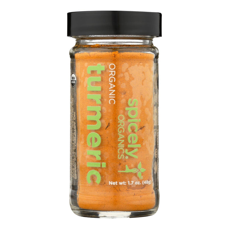 Spicely Organics - Organic Turmeric - Case Of 3 - 1.7 Oz. - Orca Market