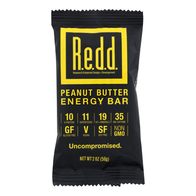 Redd Peanut Butter Energy Bar - 1 Each - 12 Ct - Orca Market