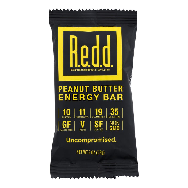 Redd Peanut Butter Energy Bar - 1 Each - 12 Ct - Orca Market