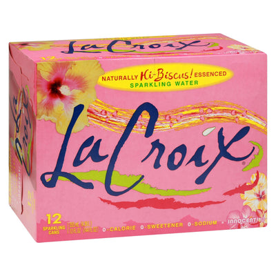 Lacroix - Sparkling Water Hi-biscus - Case Of 2 - 12/12 Fz - Orca Market