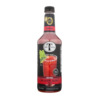 Mr And Mrs T Bloody Mary Mix - Case Of 6 - 33.8 Fz - Orca Market